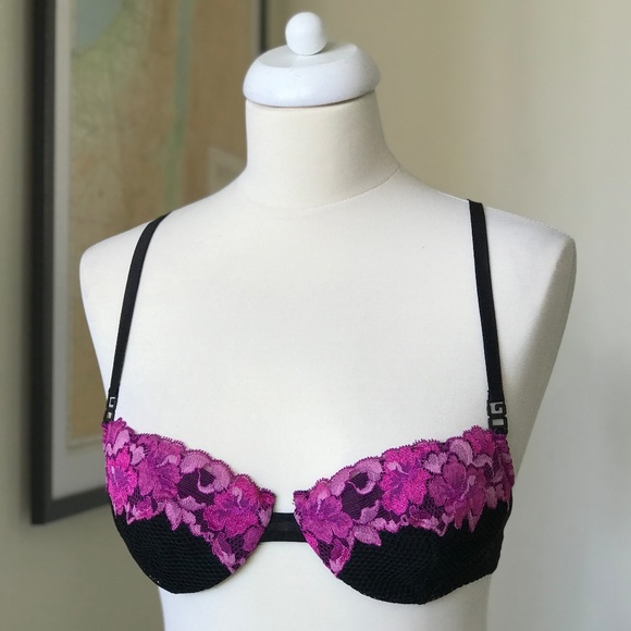 Dolce & Gabbana Black Lace Underwire Bra Lingerie Underwear